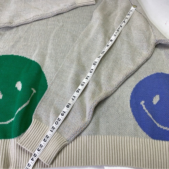 PacSun Smiley Crewneck Sweater Size Large NWT - Picture 9 of 9